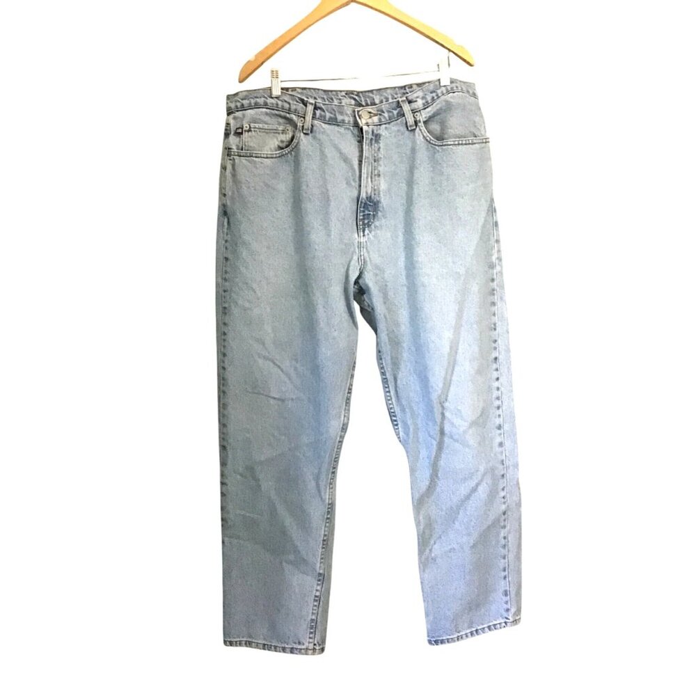 POLO JEANS- LIGHT WASH STRAIGHT LEG MEN'S JEANS SIZE 40X30